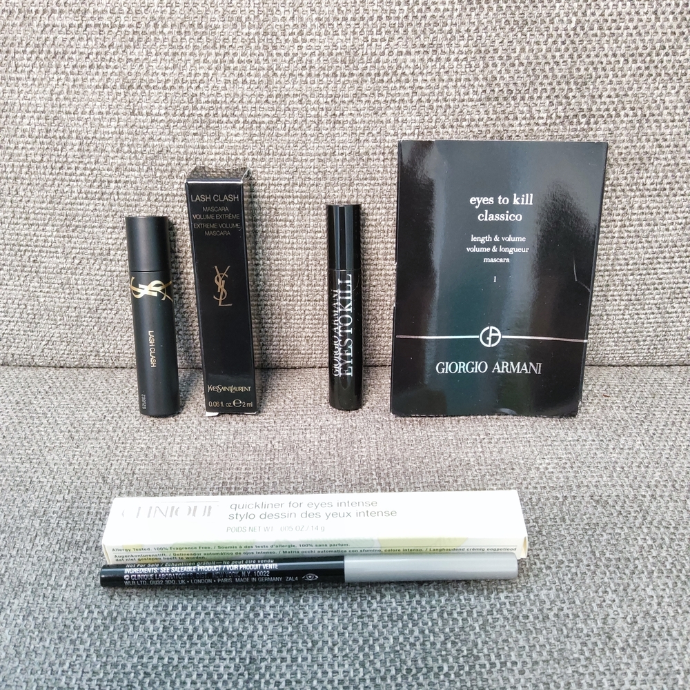 [New] YSL Giorgio Armani Clinique Mascara Eyeliner Makeup Set